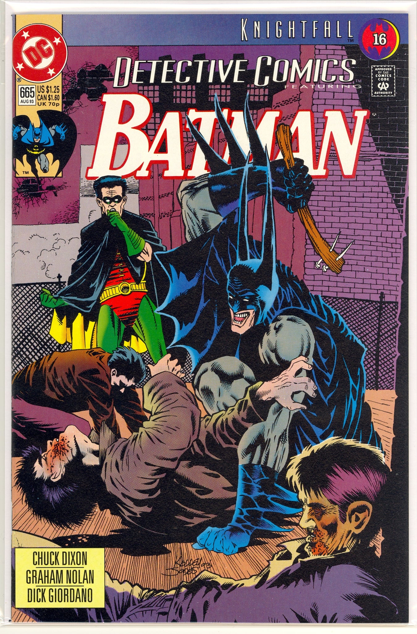 Detective Comics #665 (1993) Knightfall part 16