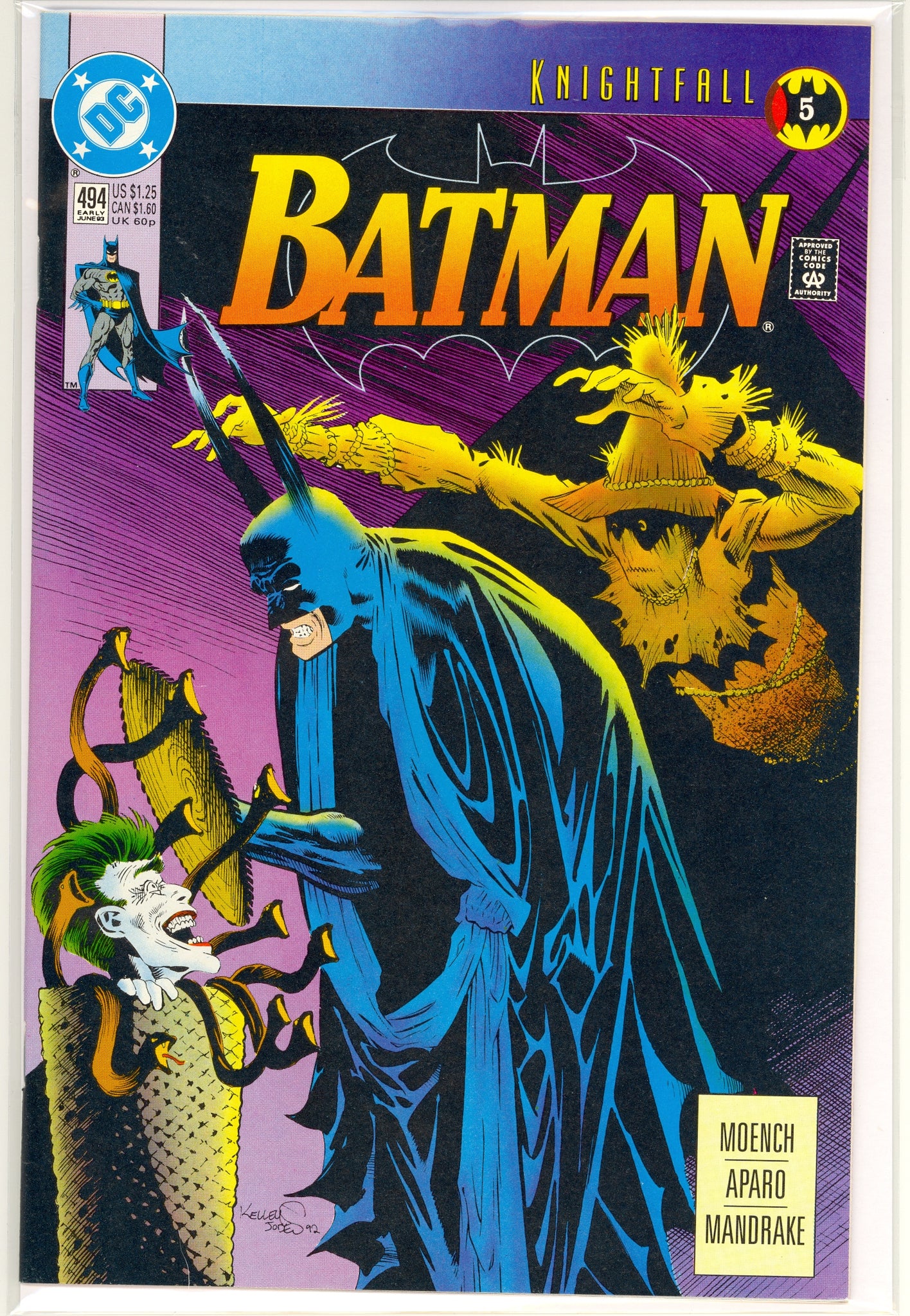 Batman #494 (1993) Knightfall part 5