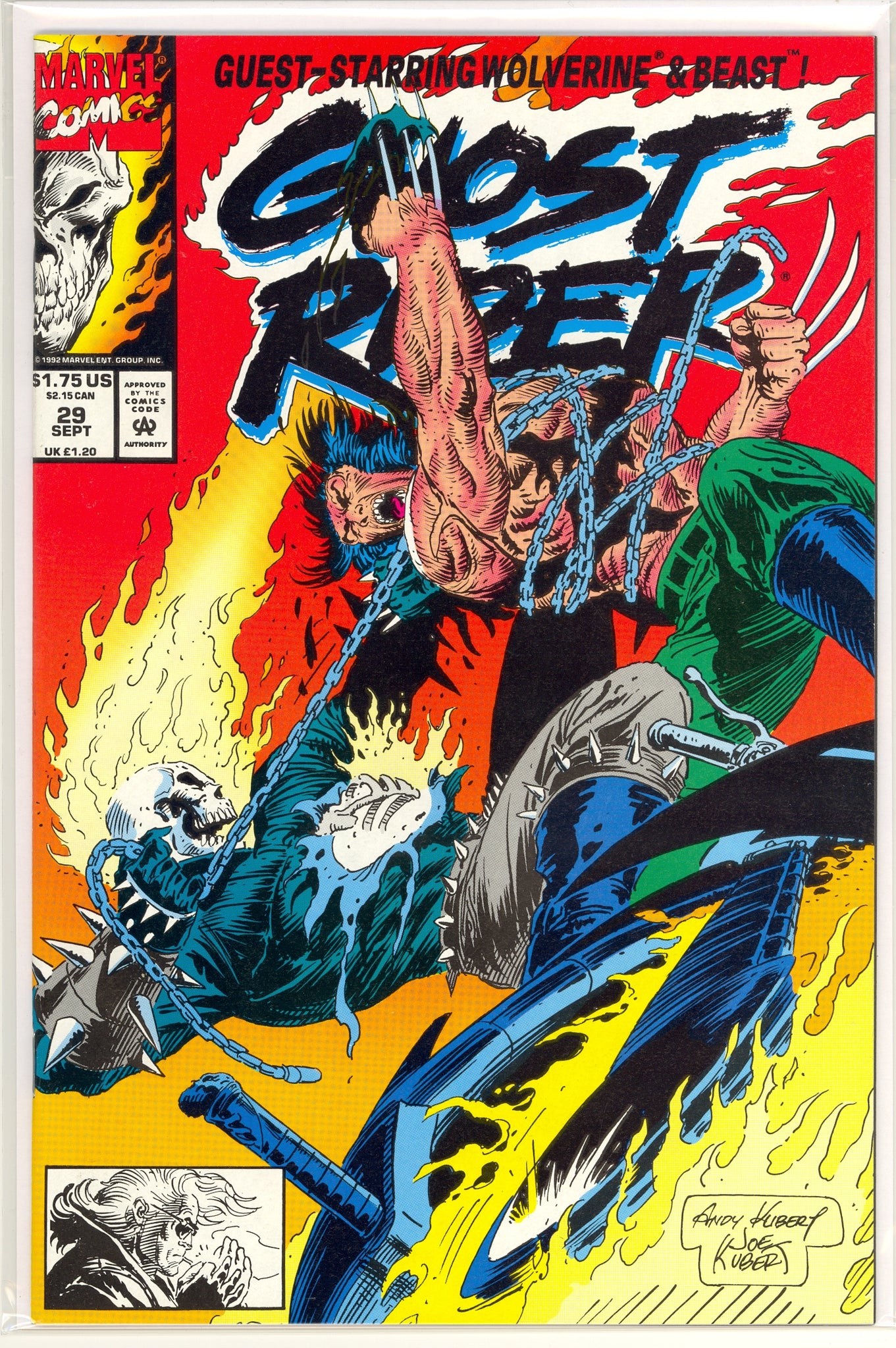 Ghost Rider #29 (1992) Wolverine