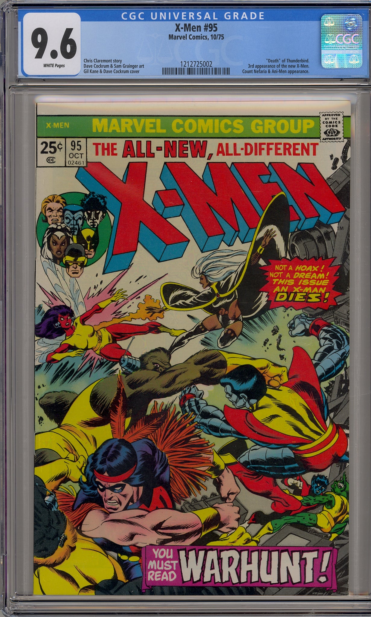 X-Men, The #95 (1975) New X-Men