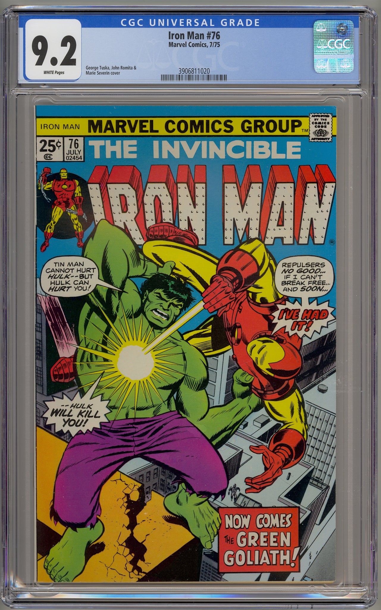 Iron Man #76 (1975) Hulk