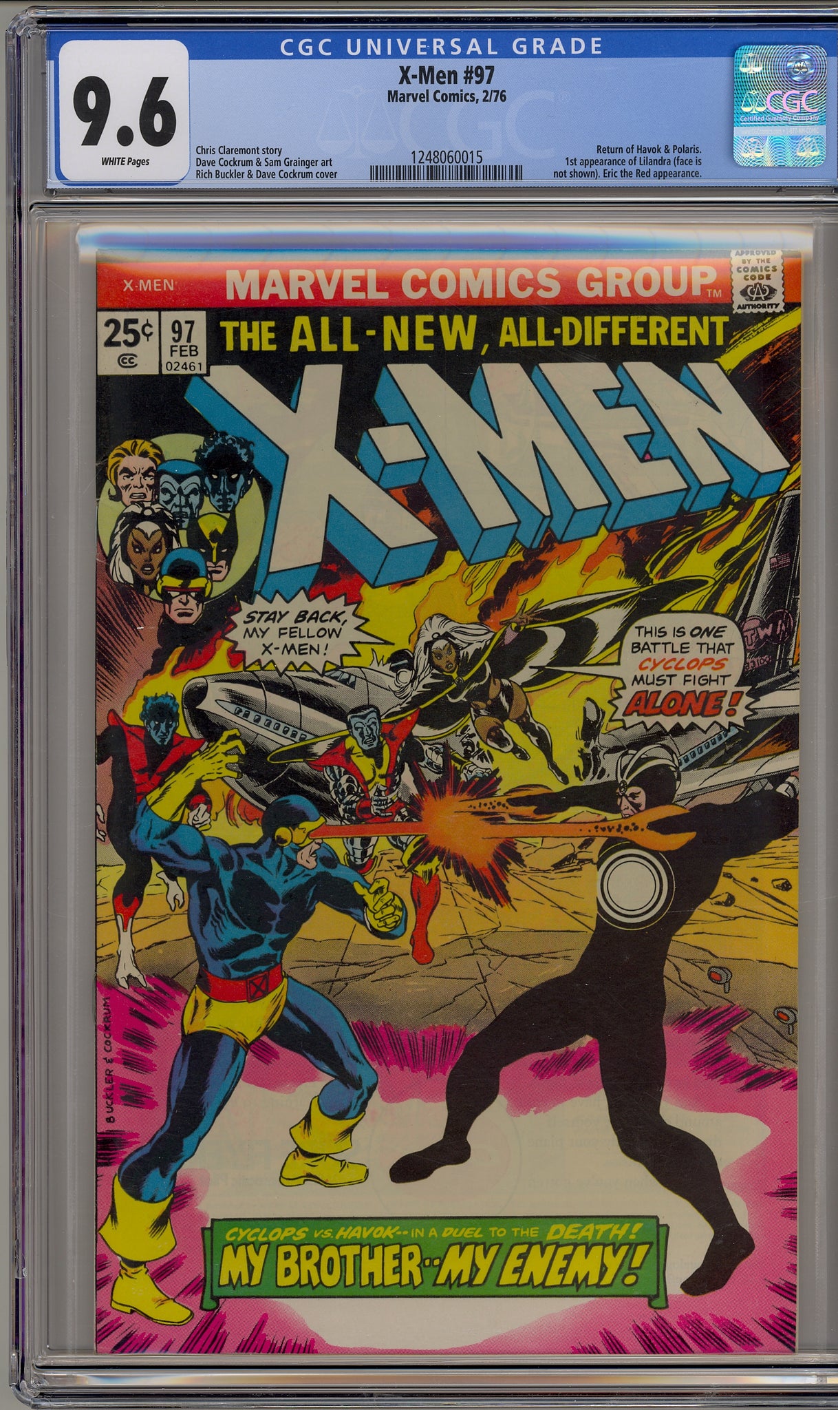 X-Men, The #97 (1976) Lilandra