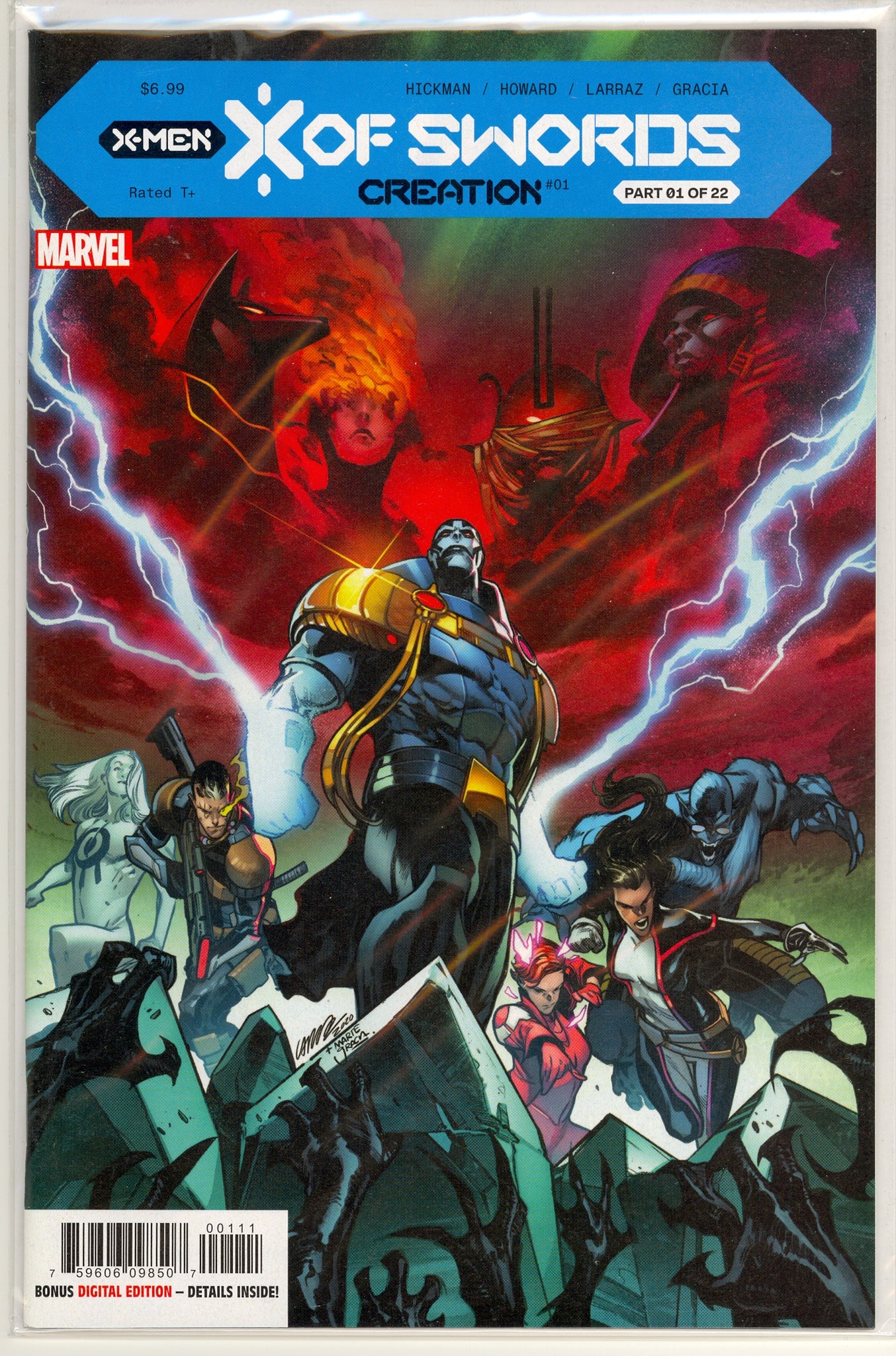X of Swords Creation #1 (2020) Larraz premiere variant edition cover