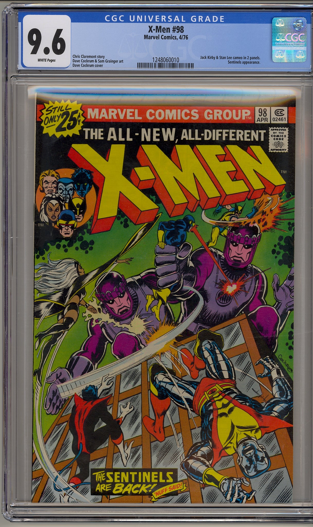 X-Men, The #98 (1976) Sentinels, Jack Kirby, Stan Lee