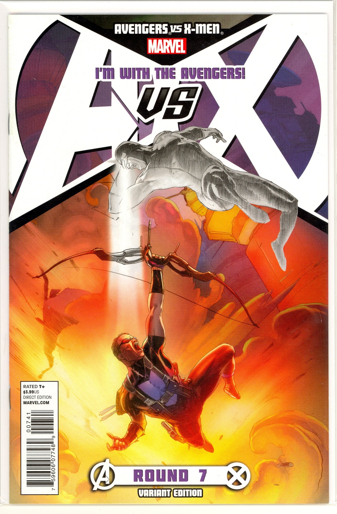 Avengers VS X-Men #7 (2012) - variant cover - Namor, Wakanda