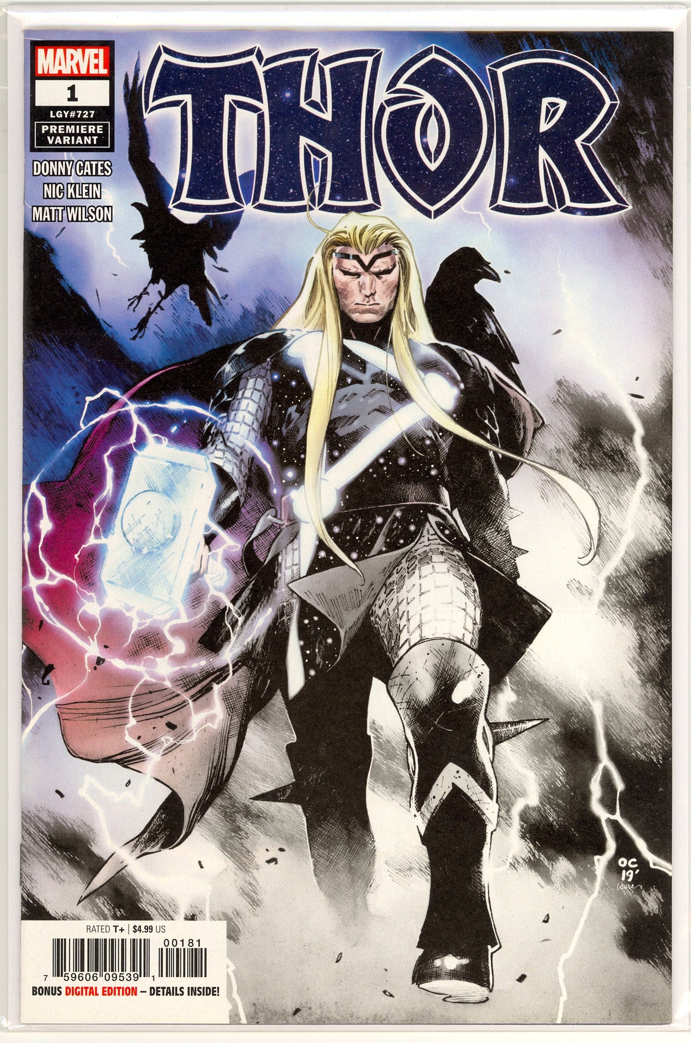 Thor #1 (2020) "Premiere Variant" cover
