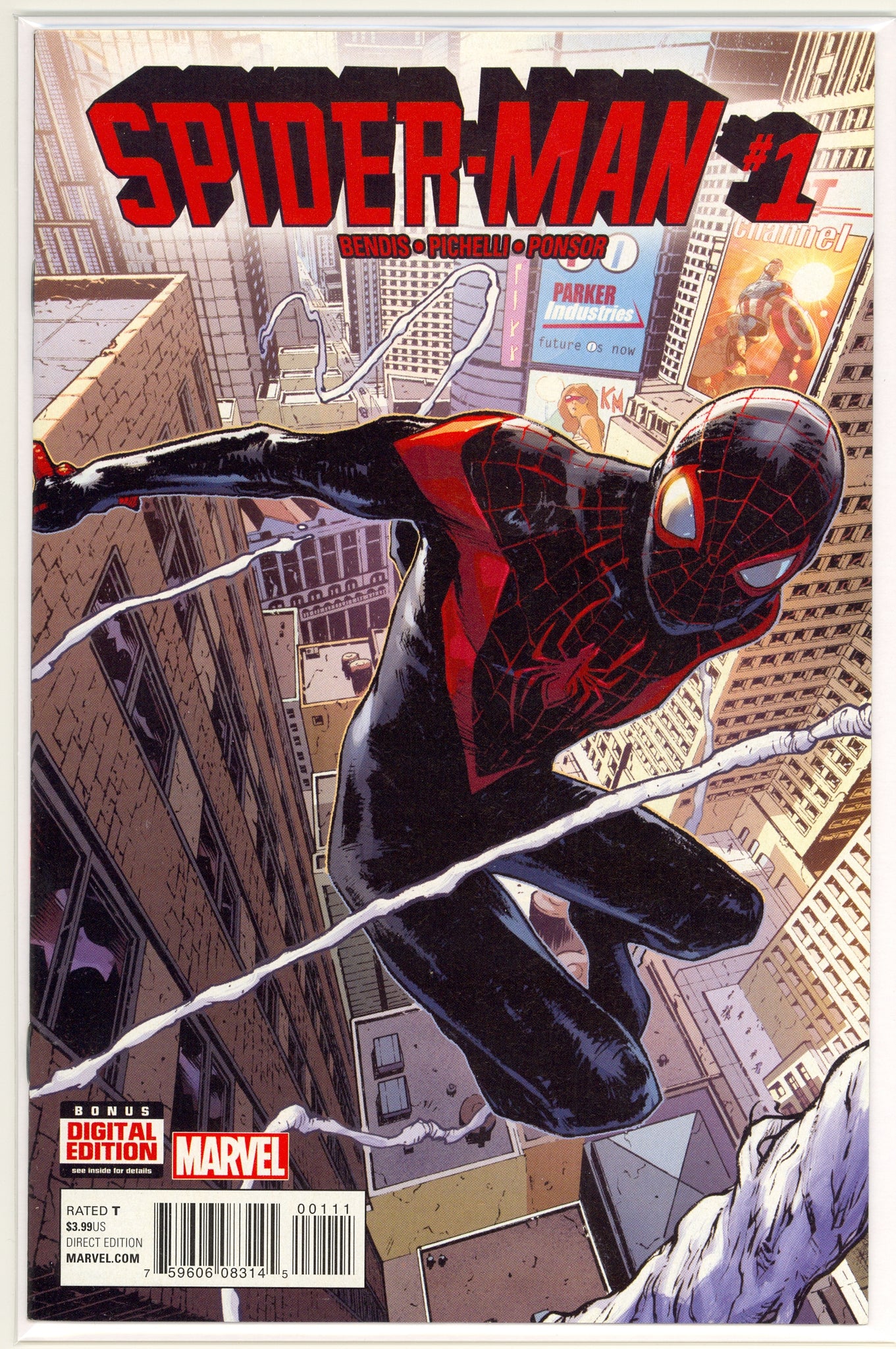 Spider-Man #1 (2016) Miles Morales