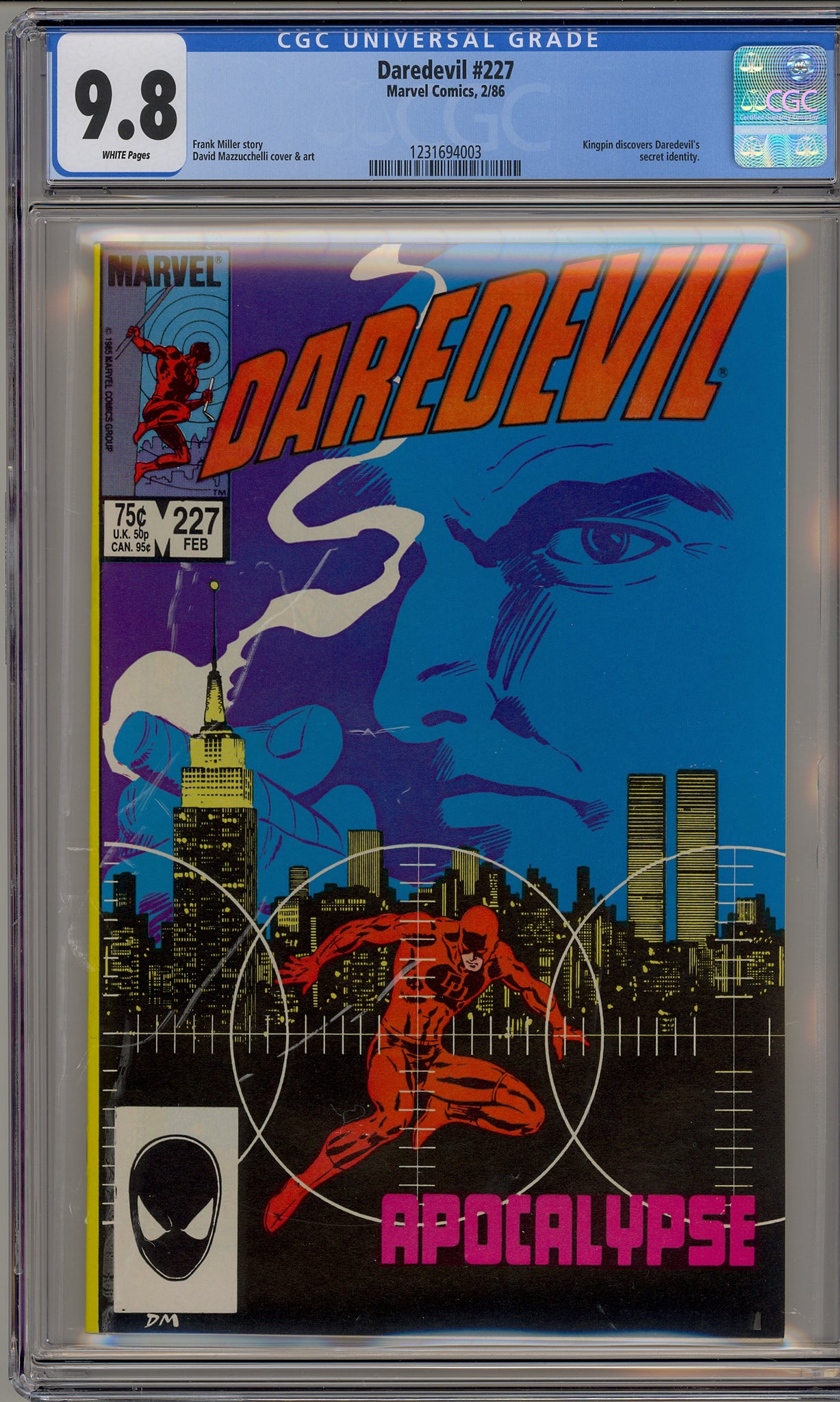 Daredevil #227 (1986) Kingpin