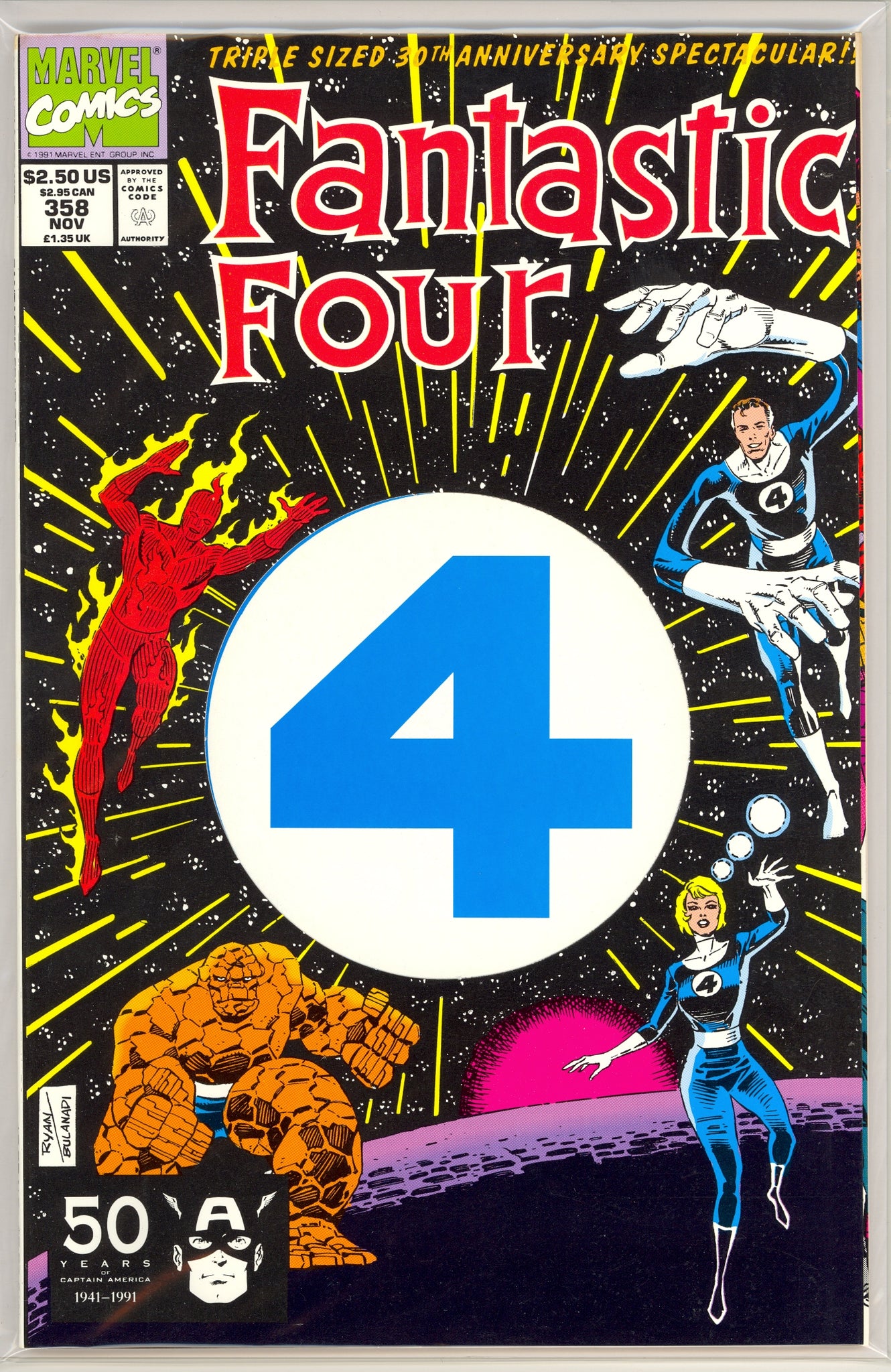 Fantastic Four #358 (1991) Paibok the Power Skrull