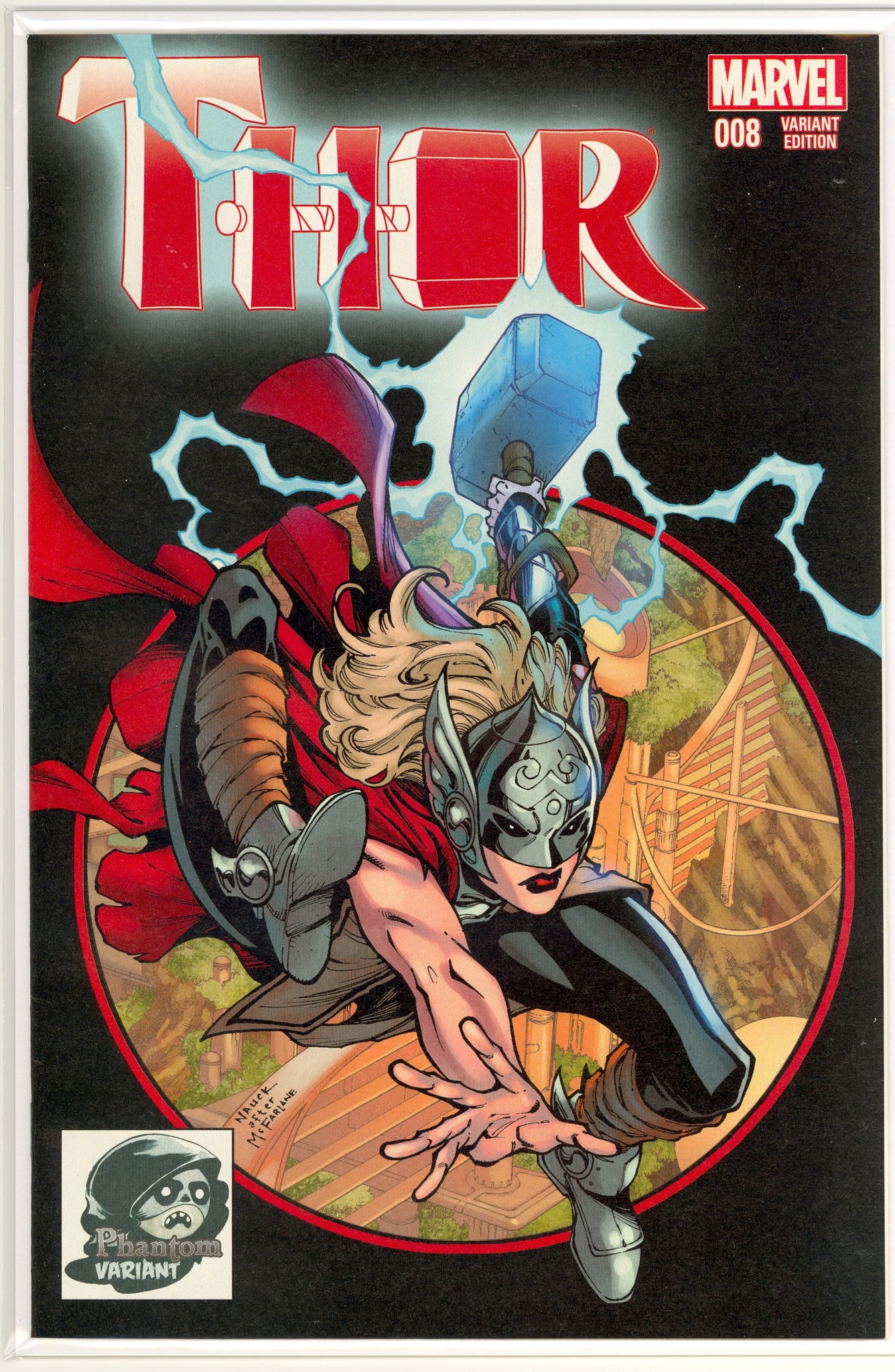 Thor #8 (2015) Jane Foster Thor, ASM homage variant