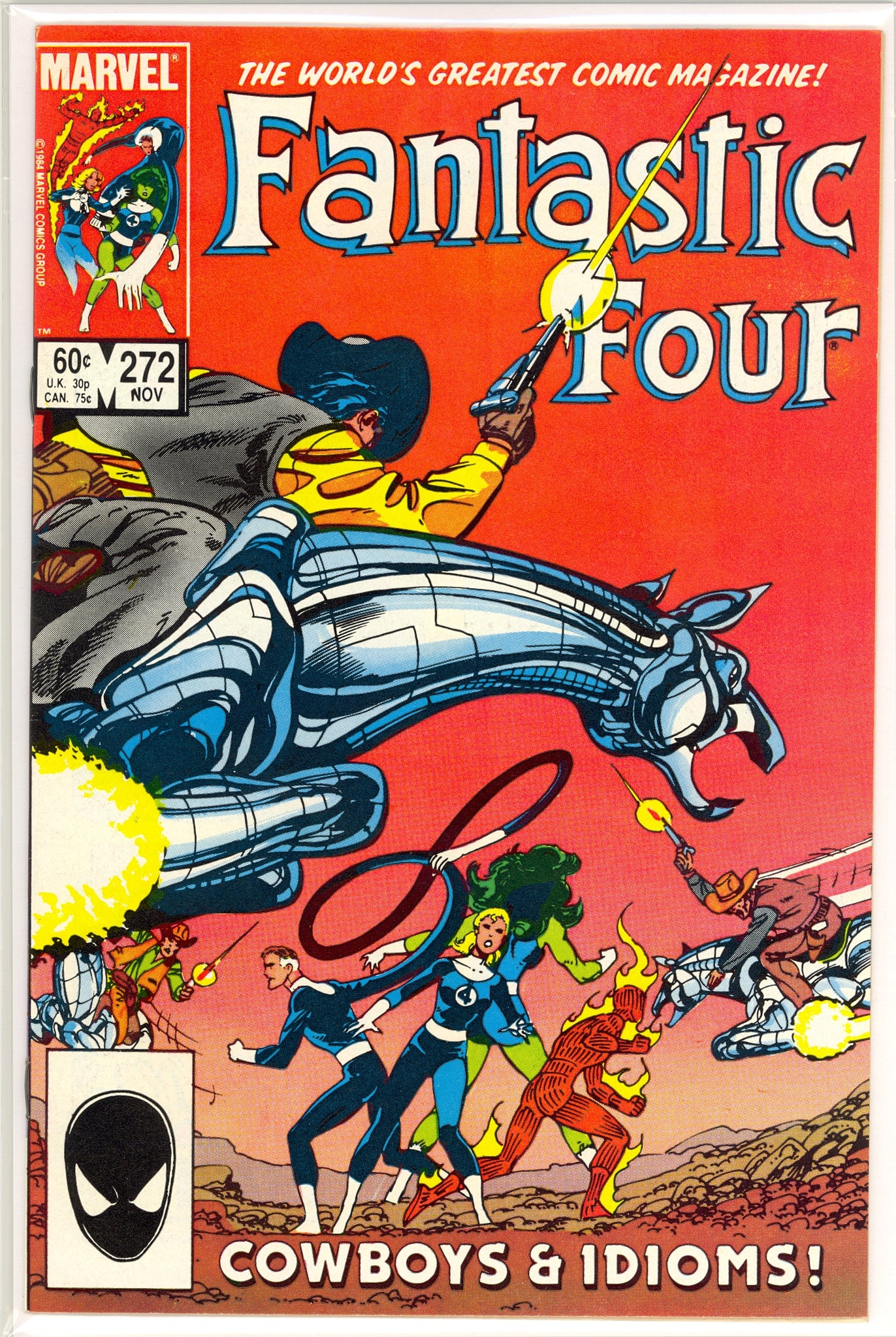 Fantastic Four #272 (1984) Nathaniel Richards