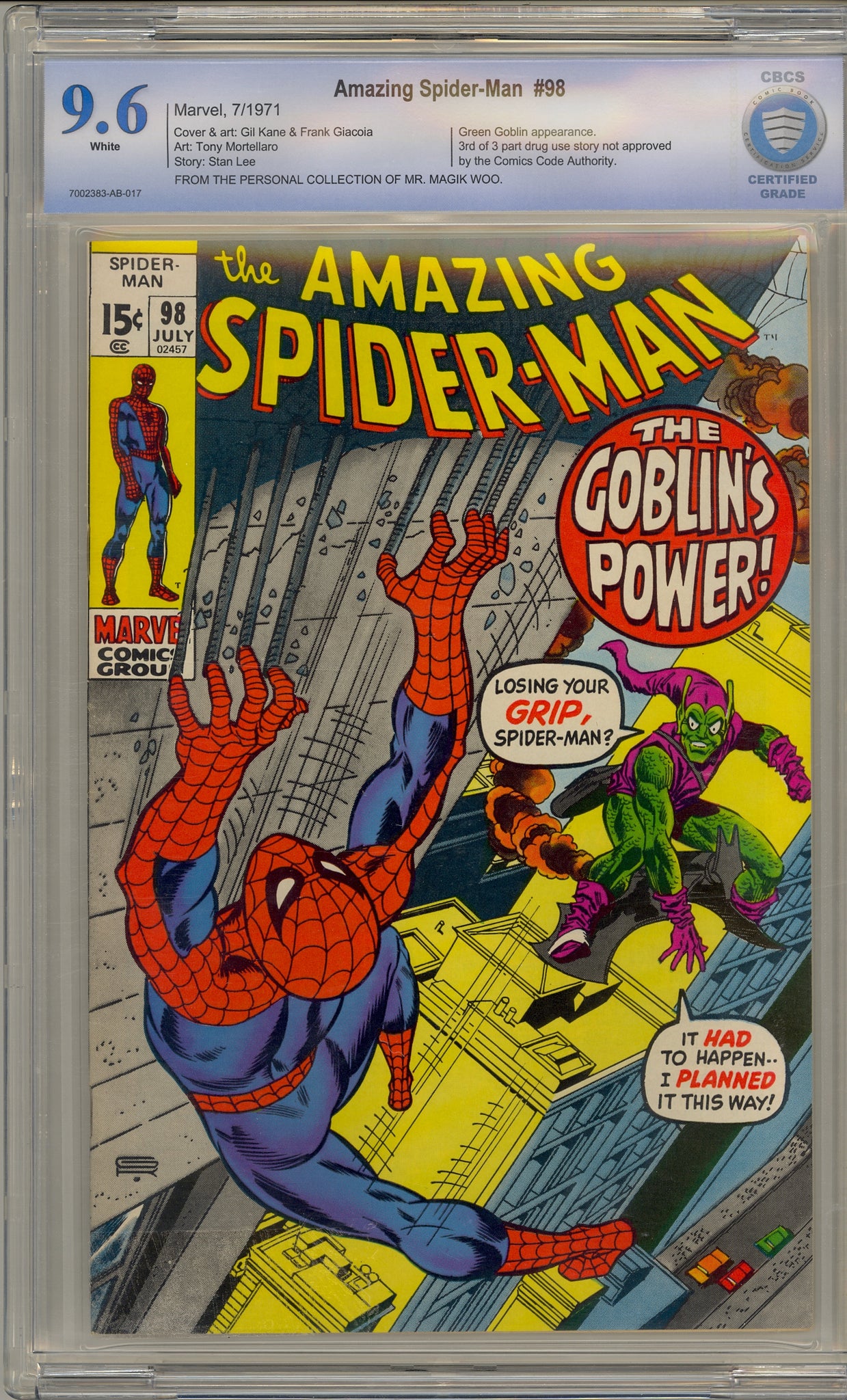 Amazing Spider-Man #98 (1971) Green Goblin