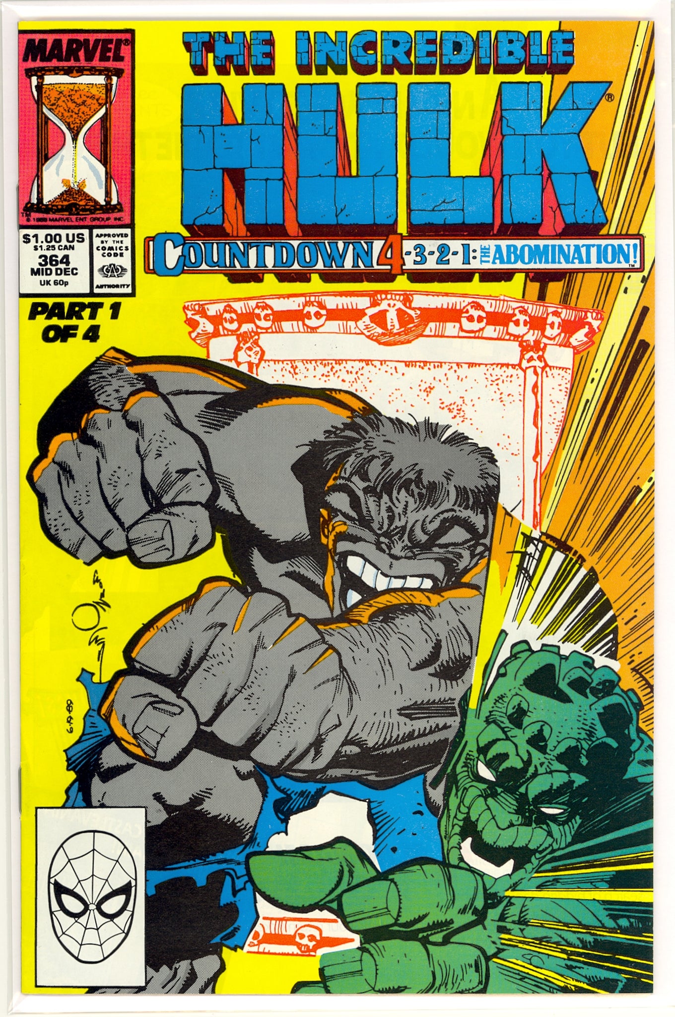 Incredible Hulk #364 (1989) Madman, Abomination