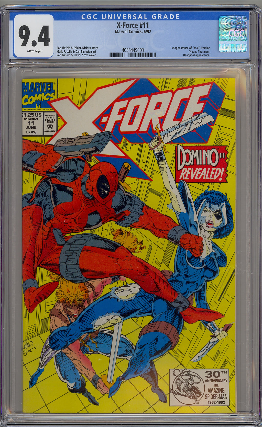 X-Force #11 (1992) Deadpool – Jackal Relic Comics