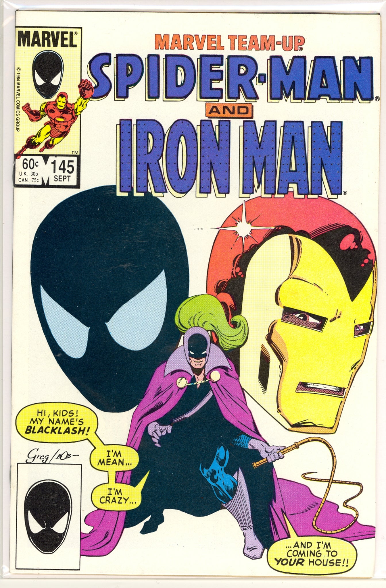 Marvel Team-Up #145 (1984) Spider-Man, Iron Man