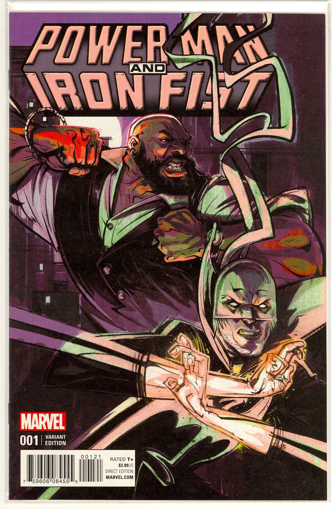 Power Man and Iron Fist #1 (2016) variant cover