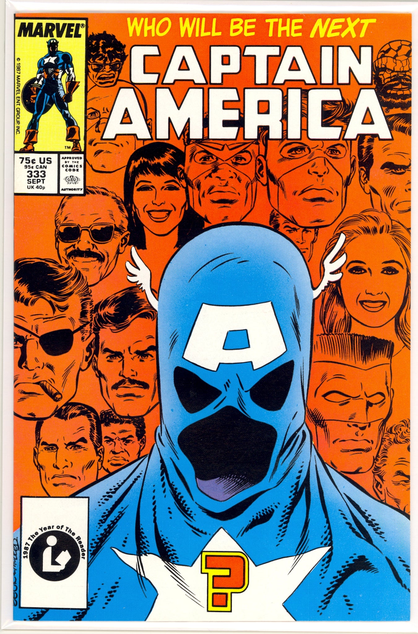 Captain America #333 (1987) John Walker/Super Patriot
