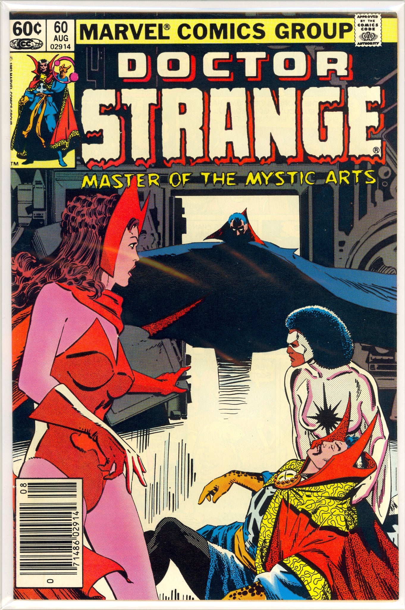 Doctor Strange #69 (1983) newsstand edition - Darkhold, Dracula, Captain Marvel, Scarlett Witch