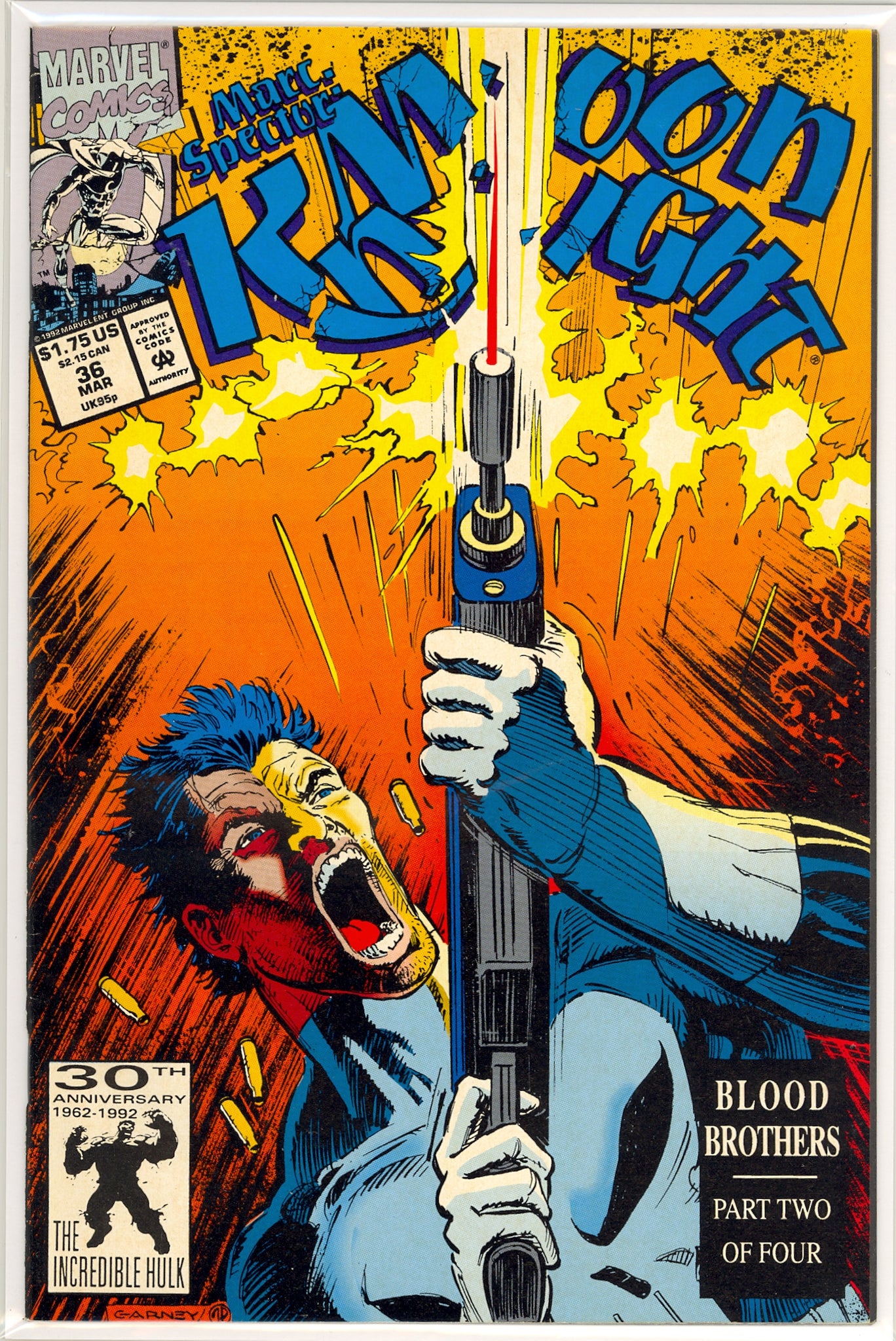 Marc Spector:  Moon Knight #36 (1992) Punisher, Shadowknight