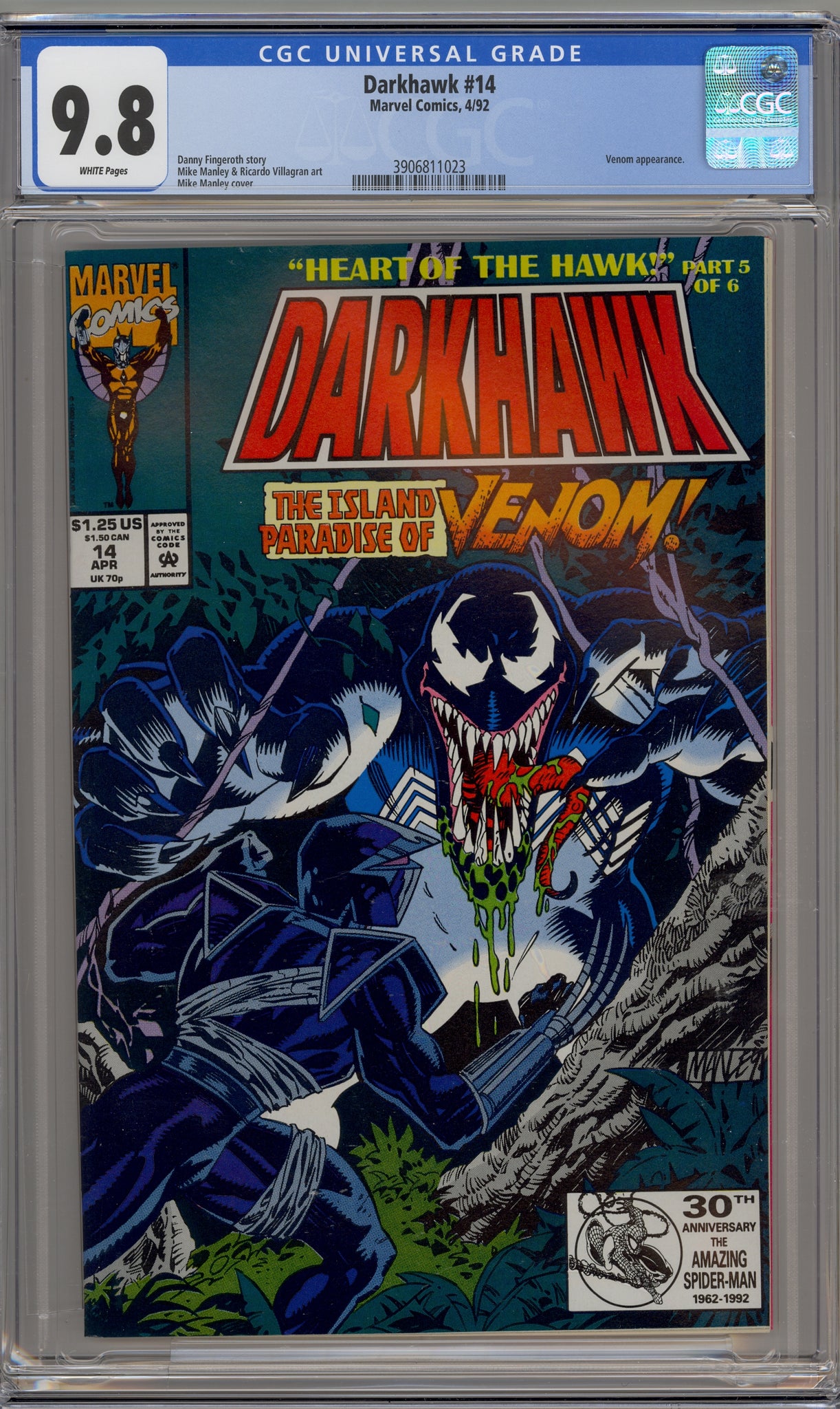 Darkhawk #14 (1992) Venom