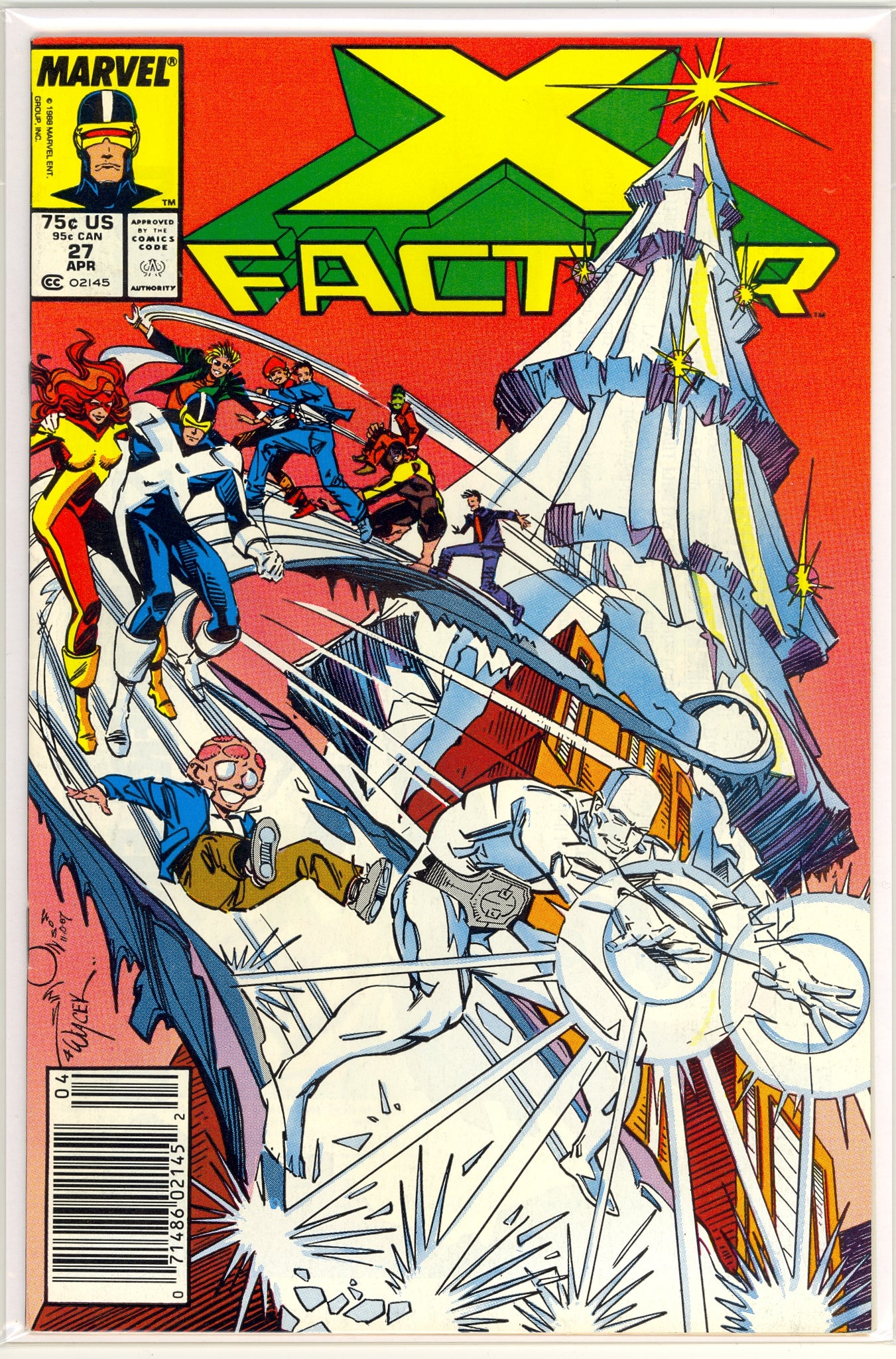 X-Factor #27 (1988) newsstand edition