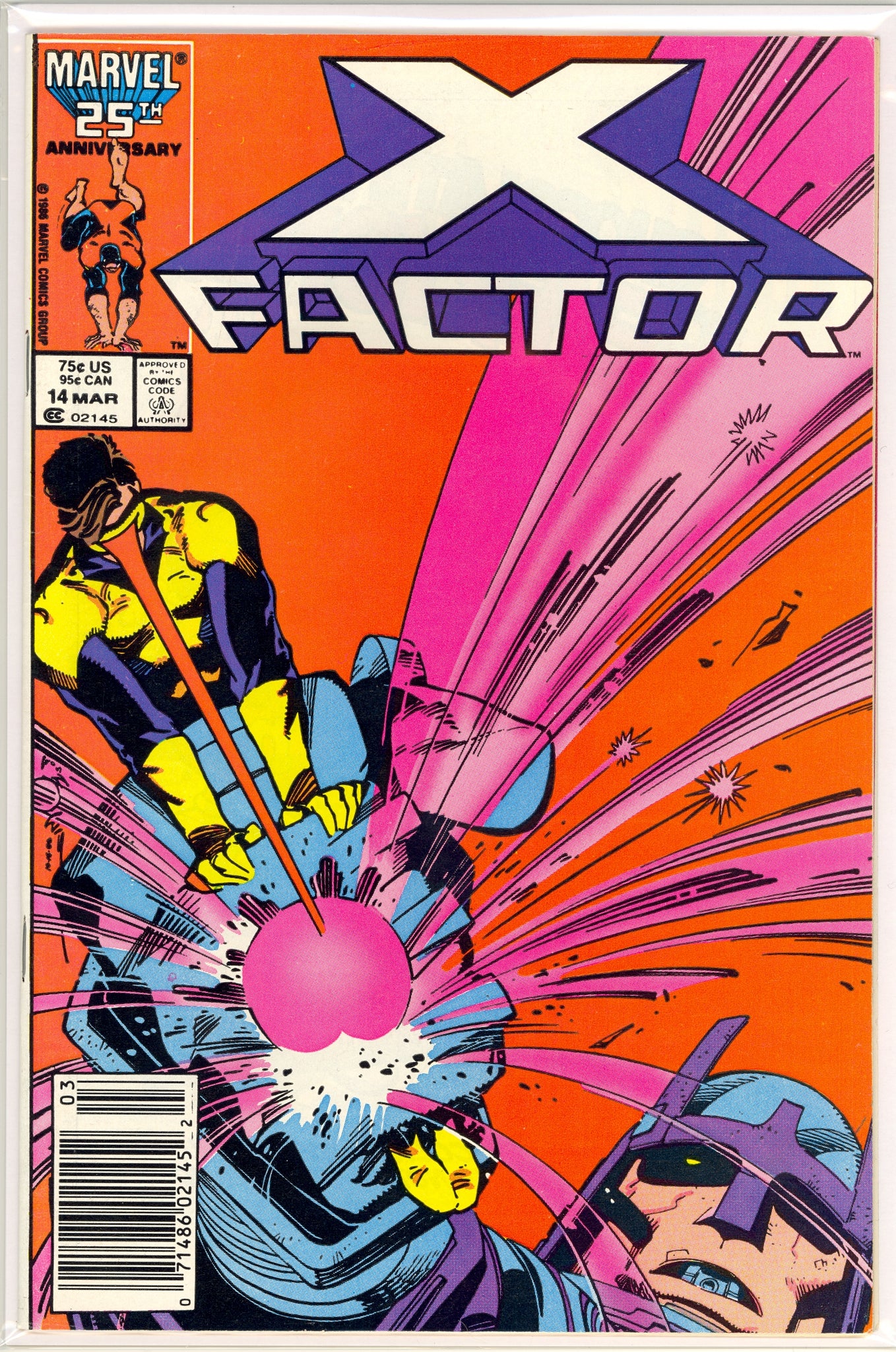X-Factor #14 (1986) Mark Jewelers newsstand variant
