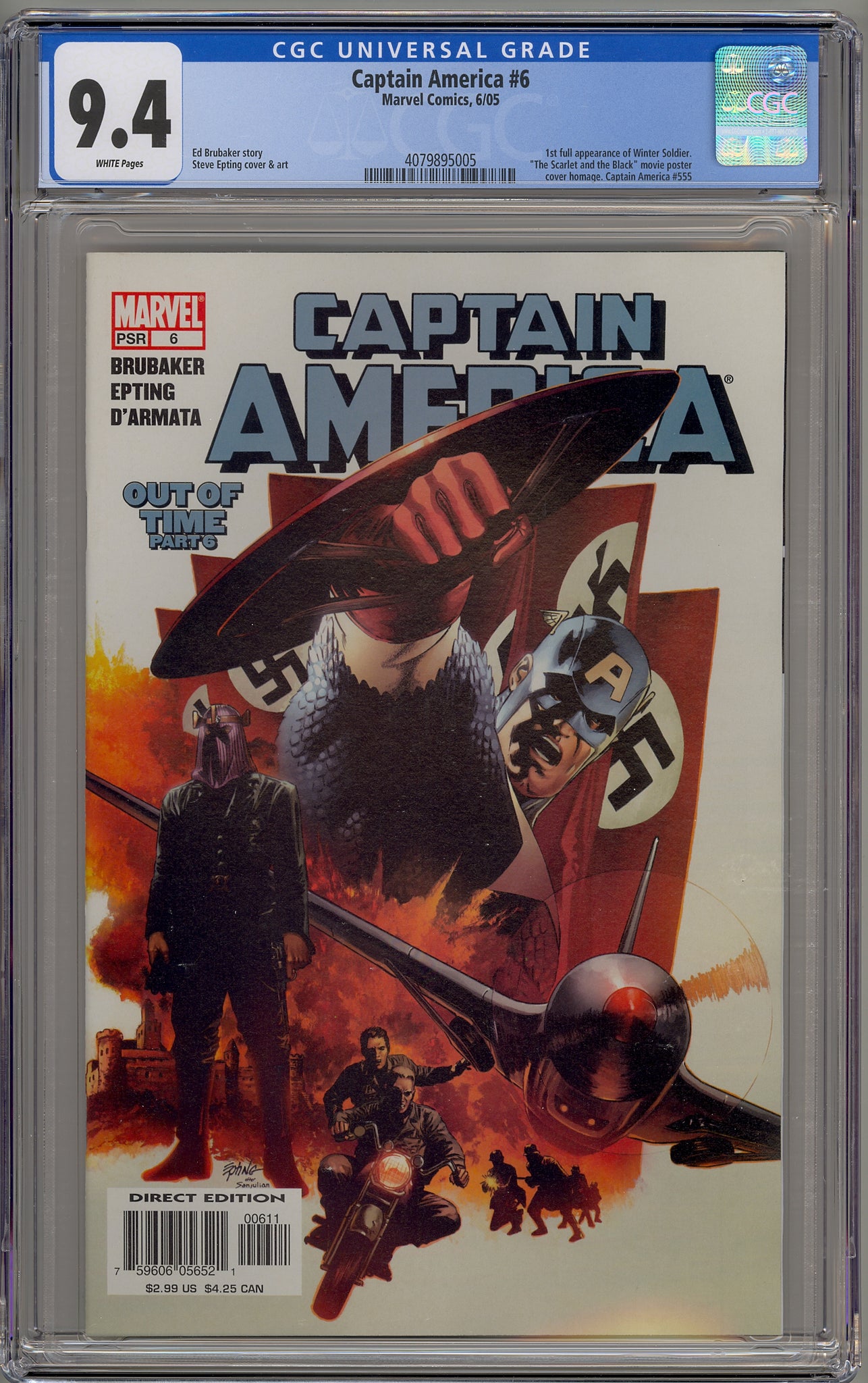 Captain America #6 (2005) Winter Soldier