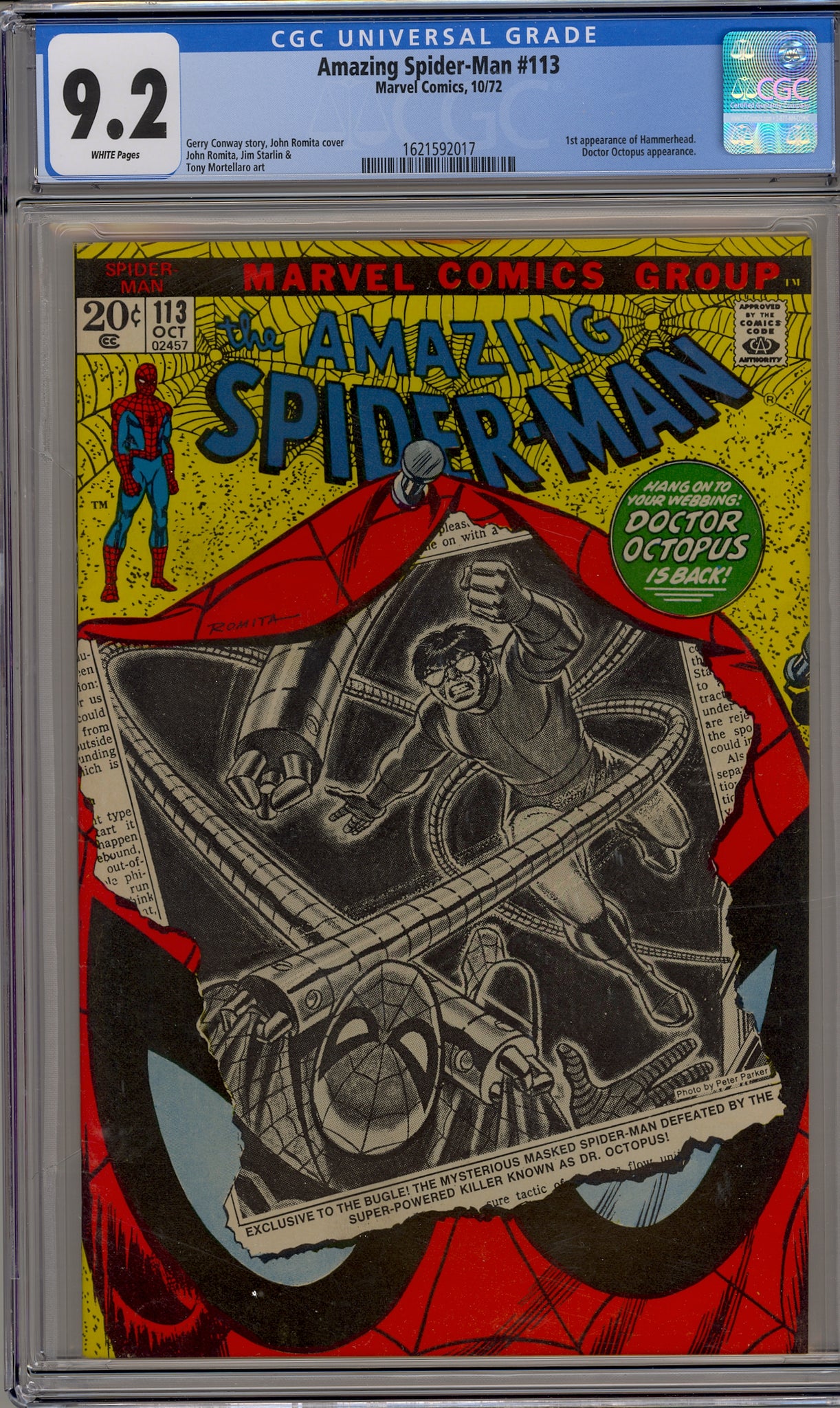 Amazing Spider-Man #113 (1972) Hammerhead