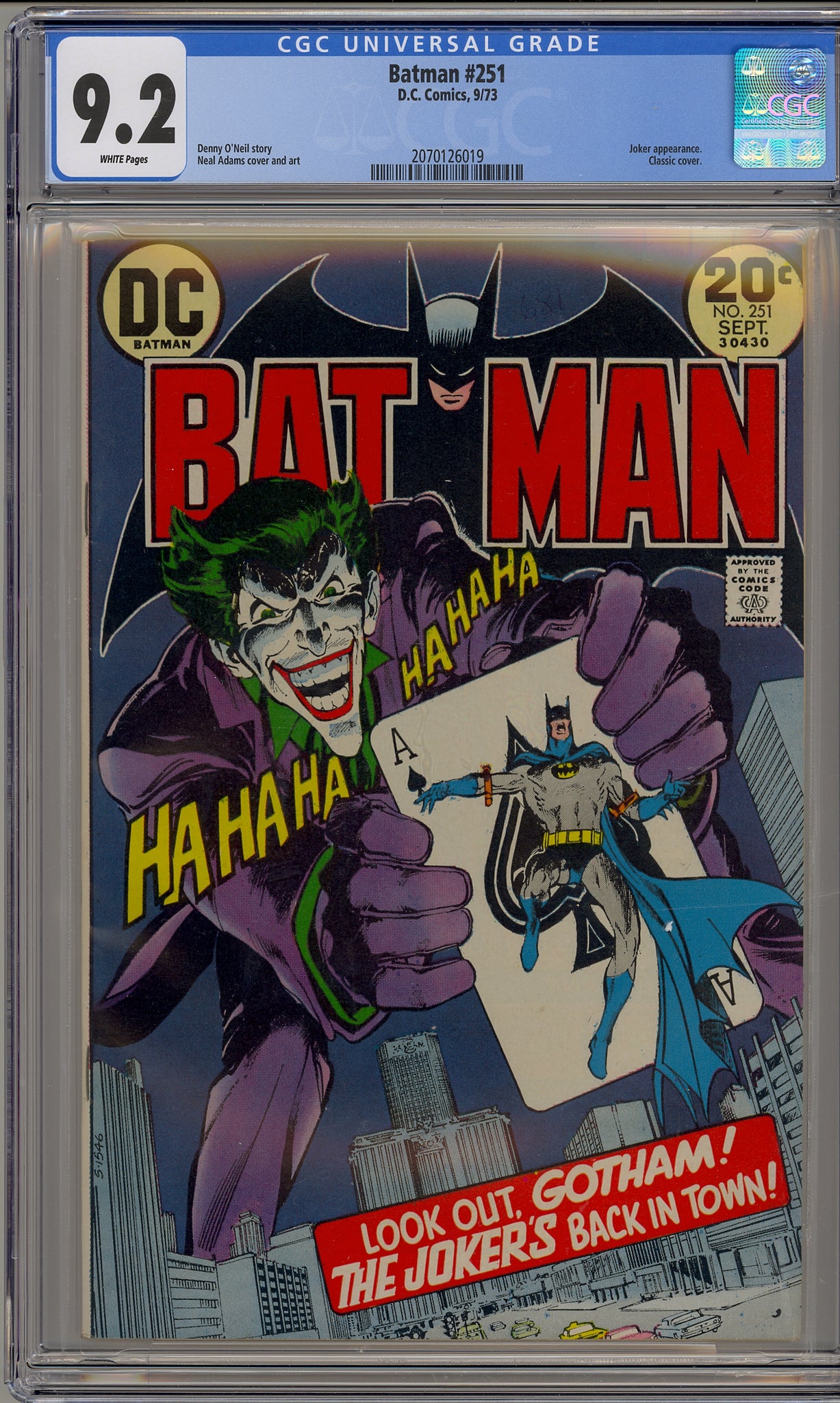 Batman #251 (1973) Joker