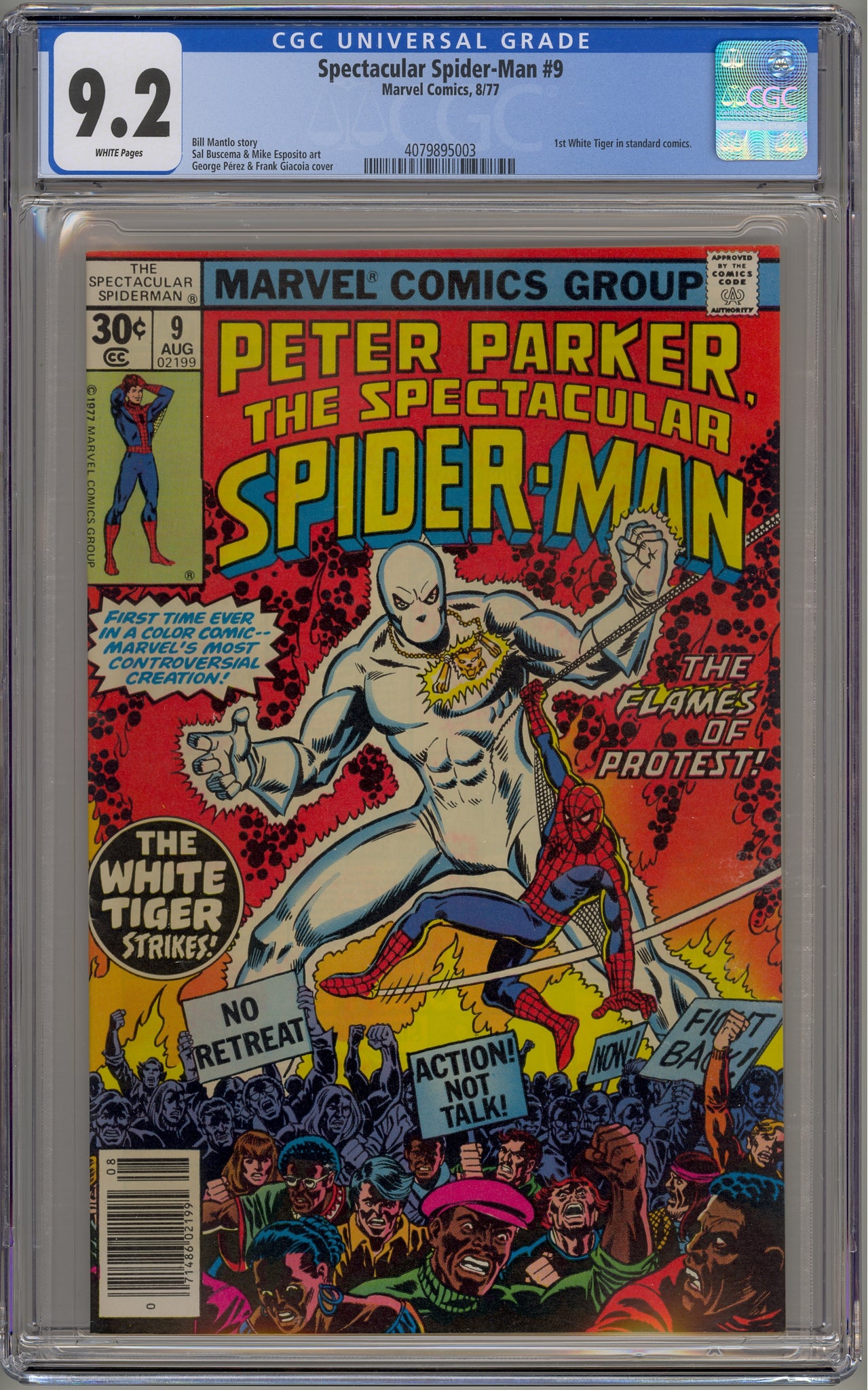 Spectacular Spider-Man #9 (1977) White Tiger