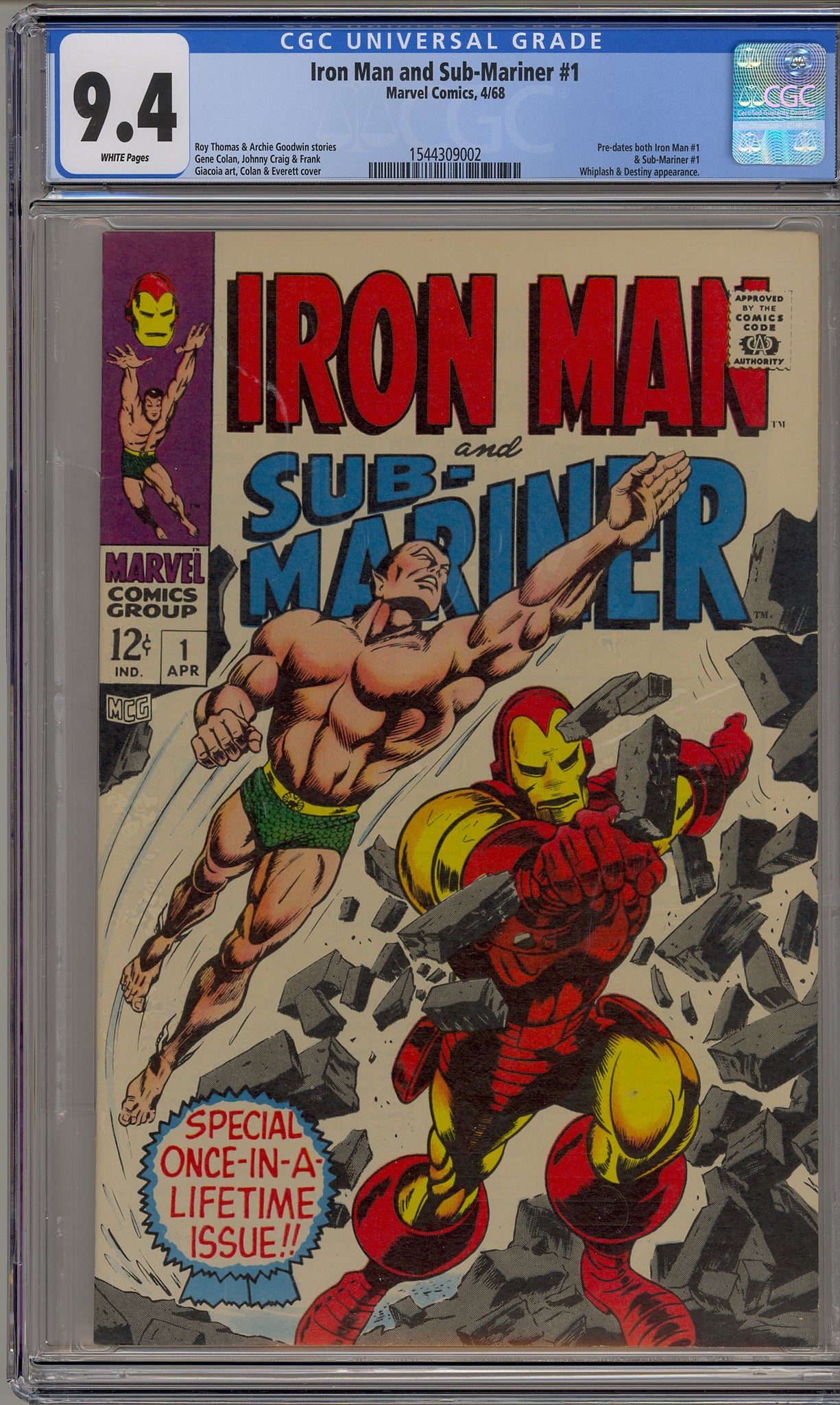 Iron Man and Sub-Mariner #1 (1968)